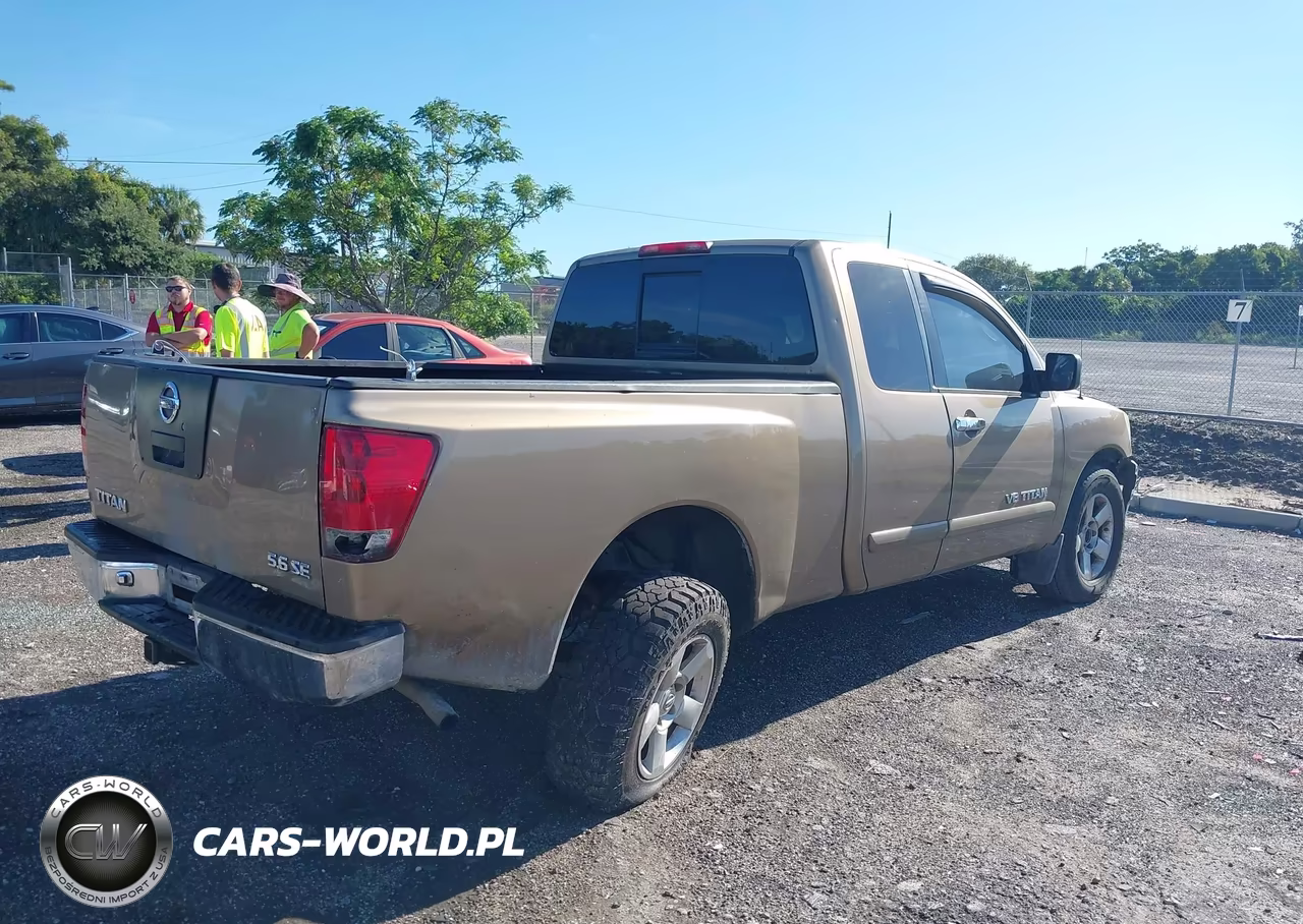 2005 Nissan Titan Se VIN:1N6AA06B35N540721 - 4
