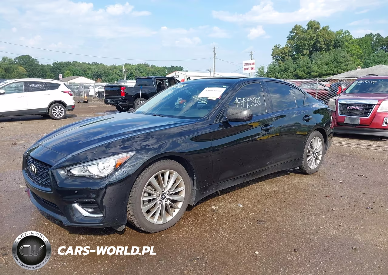 2022 Infiniti Q50 Luxe Awd VIN:JN1EV7BR1NM340904 - 2