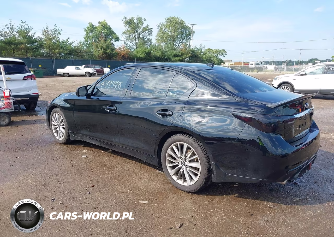 2022 Infiniti Q50 Luxe Awd VIN:JN1EV7BR1NM340904 - 3