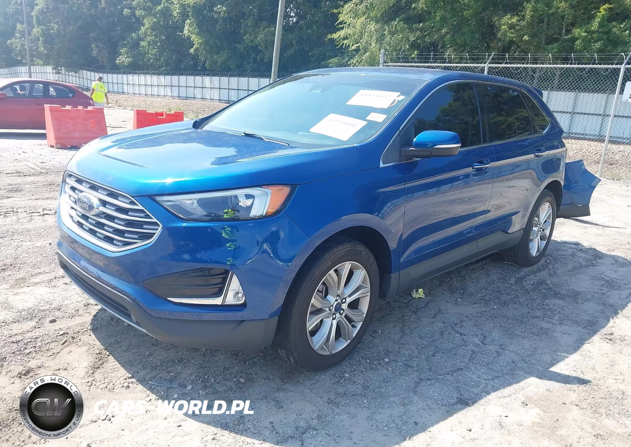 2022 Ford Edge Titanium VIN:2FMPK4K91NBA52749 - 2