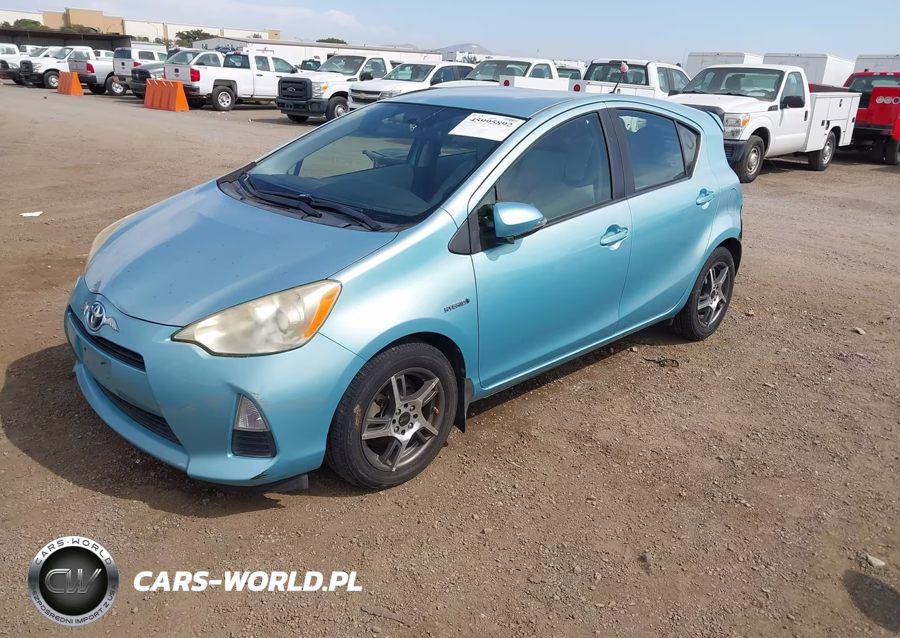 2012 Toyota Prius C One VIN:JTDKDTB32C1002210 - 2