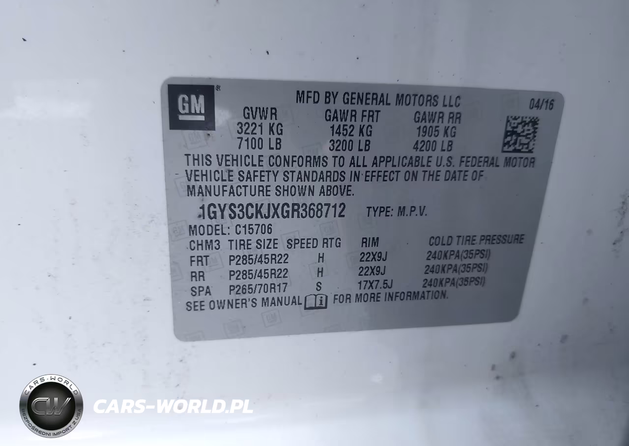 2016 Cadillac Escalade Premium Collection VIN:1GYS3CKJXGR368712 - 9