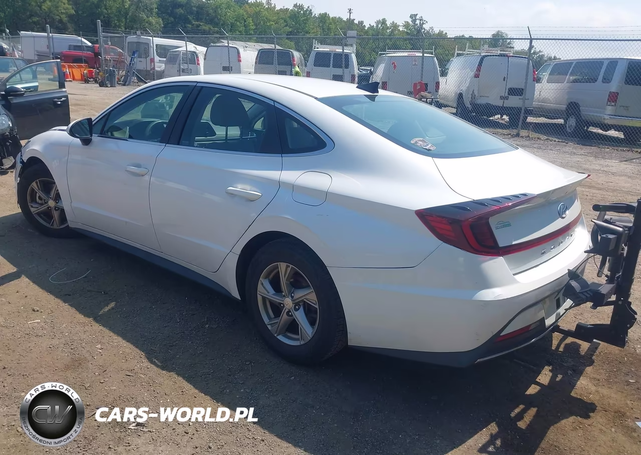 2021 Hyundai Sonata Se VIN:5NPEG4JA9MH068130 - 3
