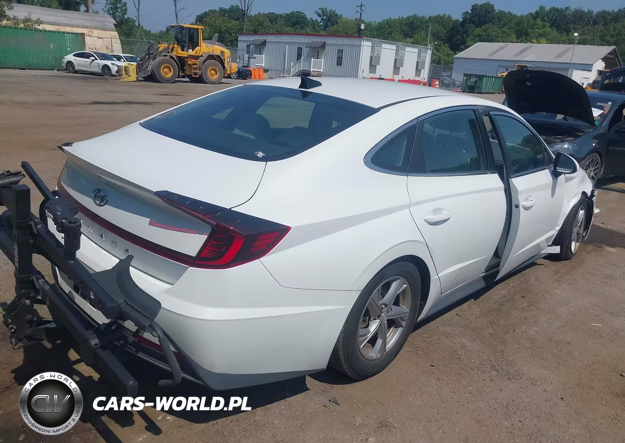 2021 Hyundai Sonata Se VIN:5NPEG4JA9MH068130 - 4
