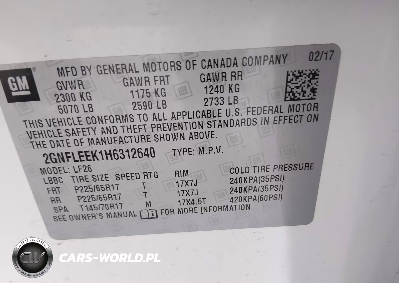 2017 Chevrolet Equinox Ls VIN:2GNFLEEK1H6312640 - 9