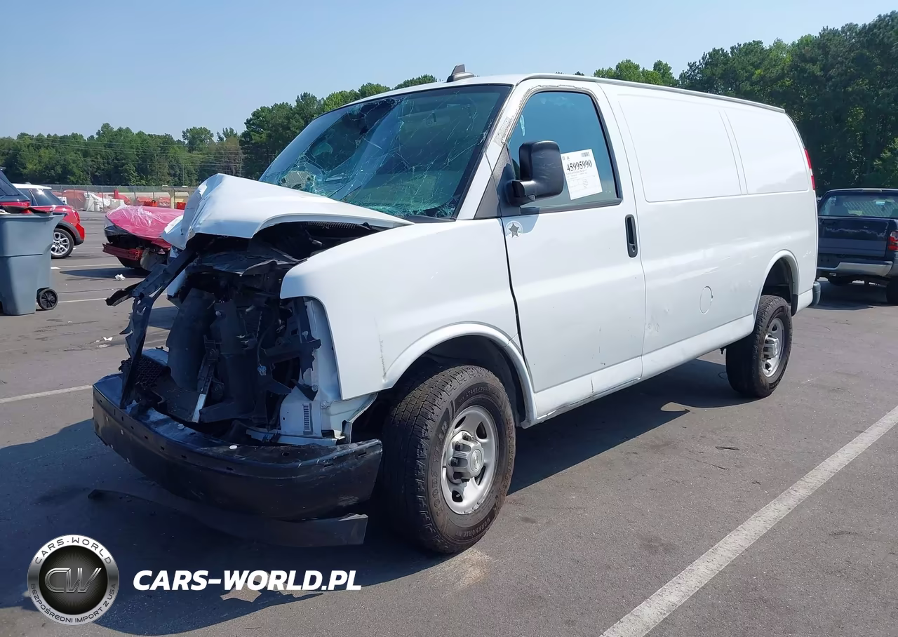 2021 Chevrolet Express Cargo Rwd 2500 Regular Wheelbase Wt VIN:1GCWGAFP5M1256926 - 2