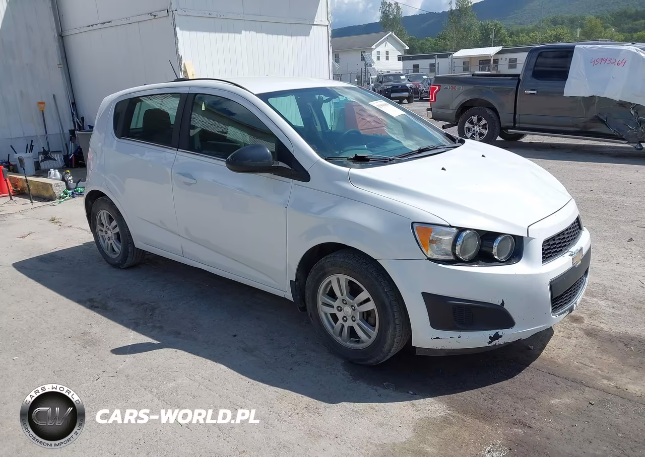 2015 Chevrolet Sonic Lt Manual