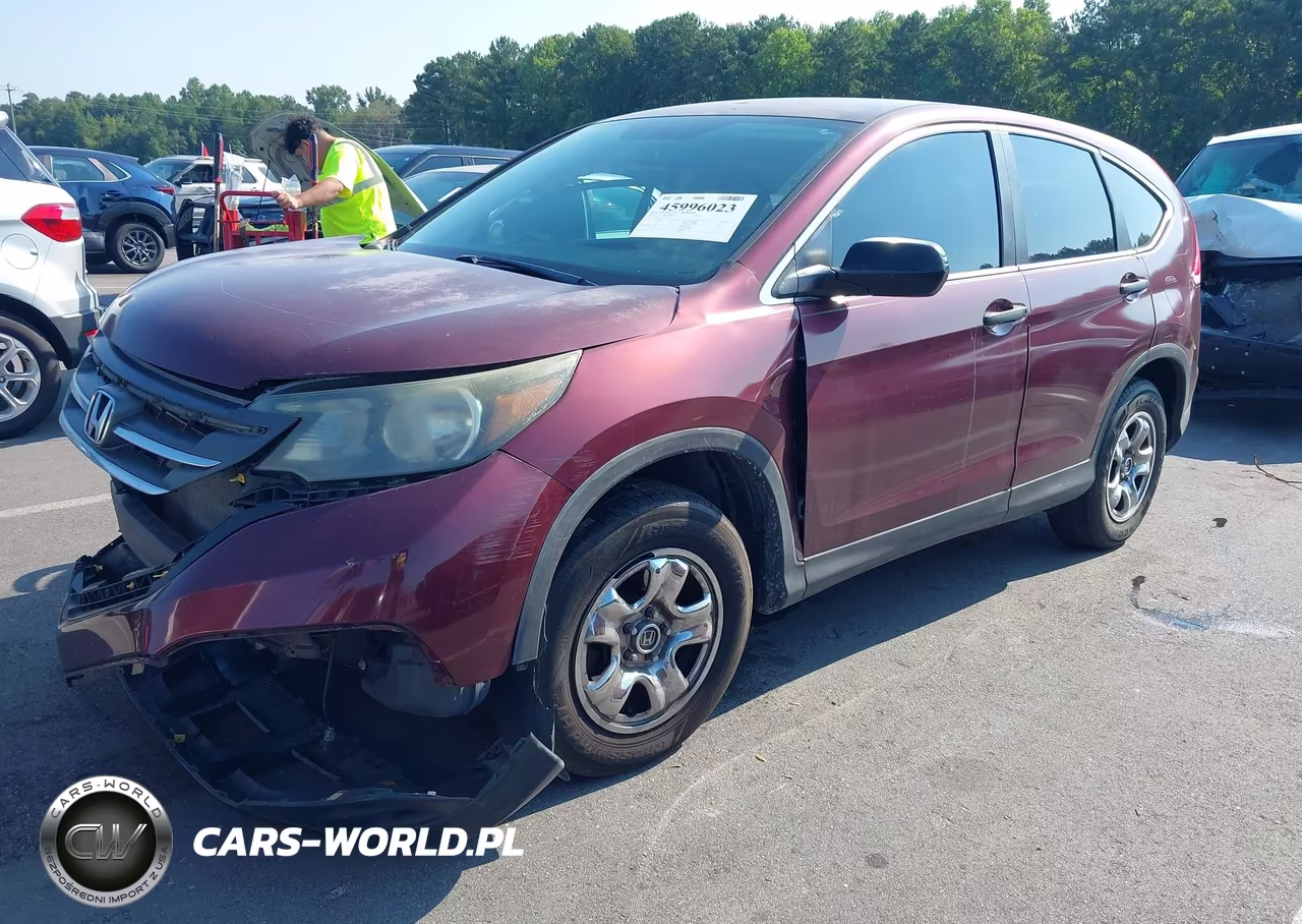2013 Honda Cr-V Lx VIN:5J6RM3H33DL041751 - 2