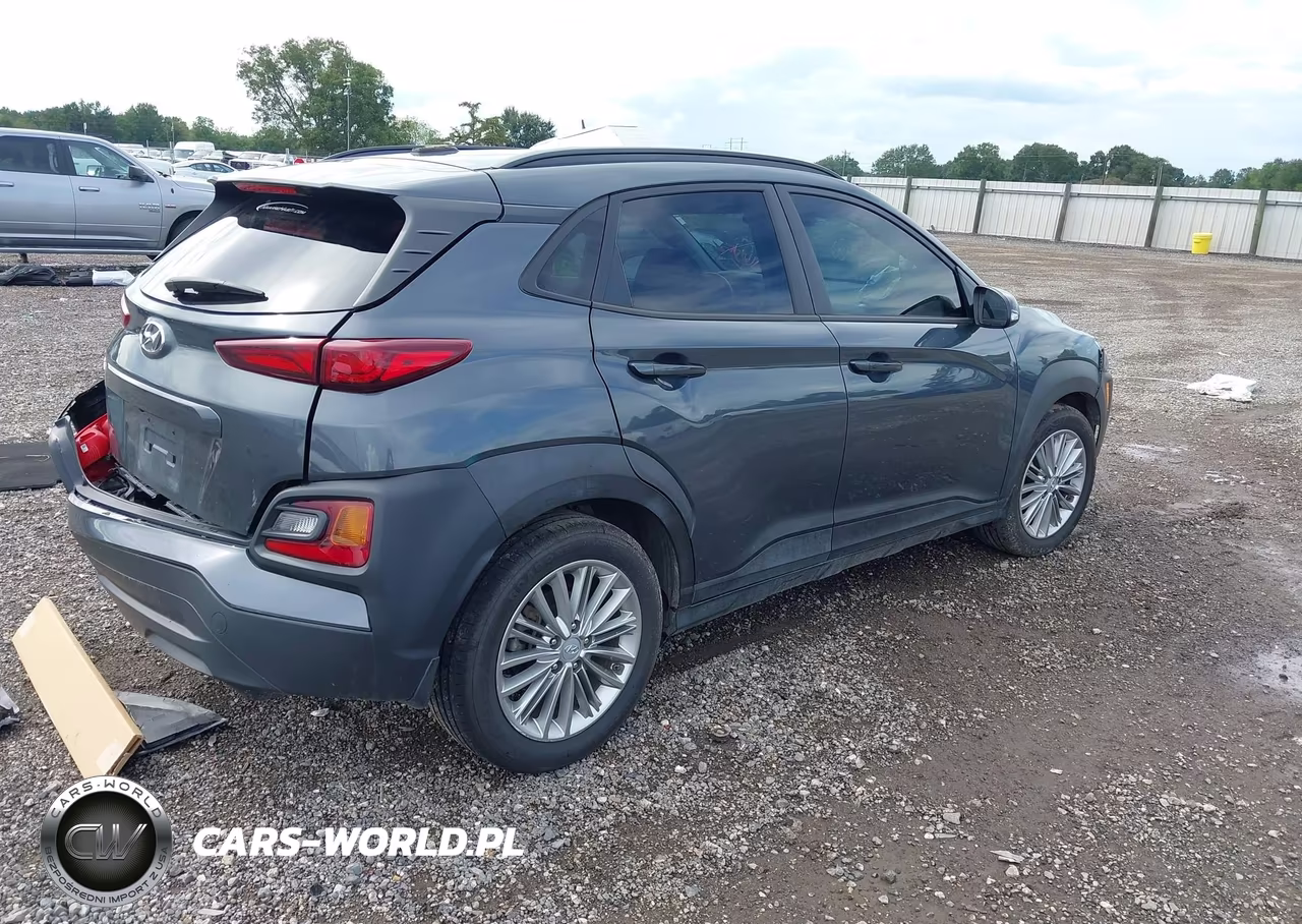 2021 Hyundai Kona Sel VIN:KM8K22AAXMU707171 - 4