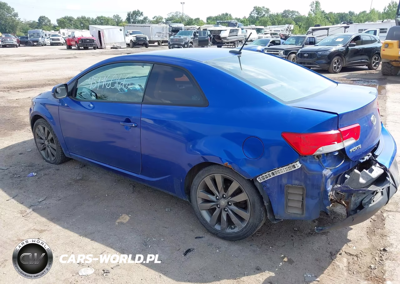2012 Kia Forte Koup Sx VIN:KNAFW6A31C5551711 - 3