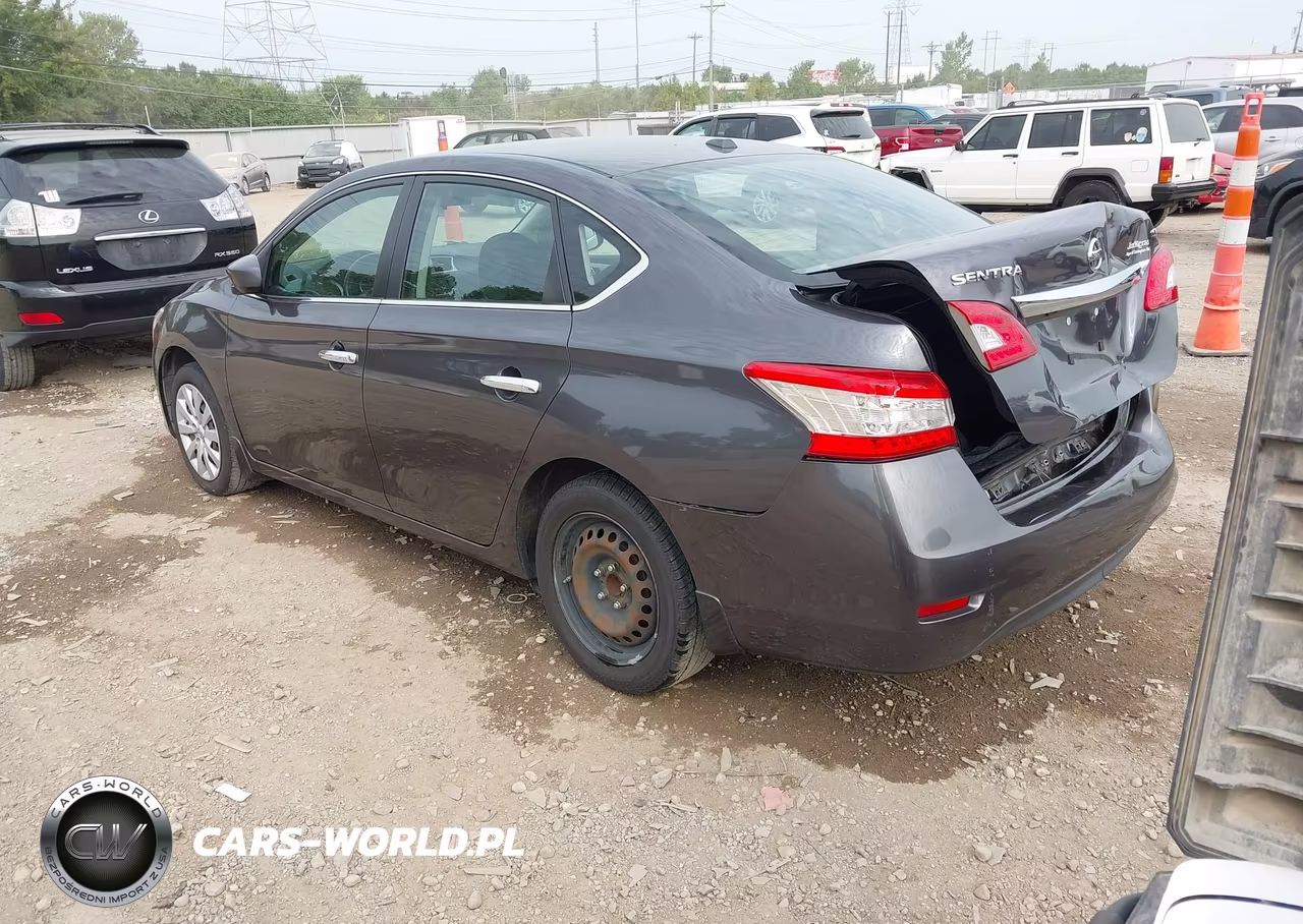 2015 Nissan Sentra Sv VIN:3N1AB7AP8FL692901 - 3
