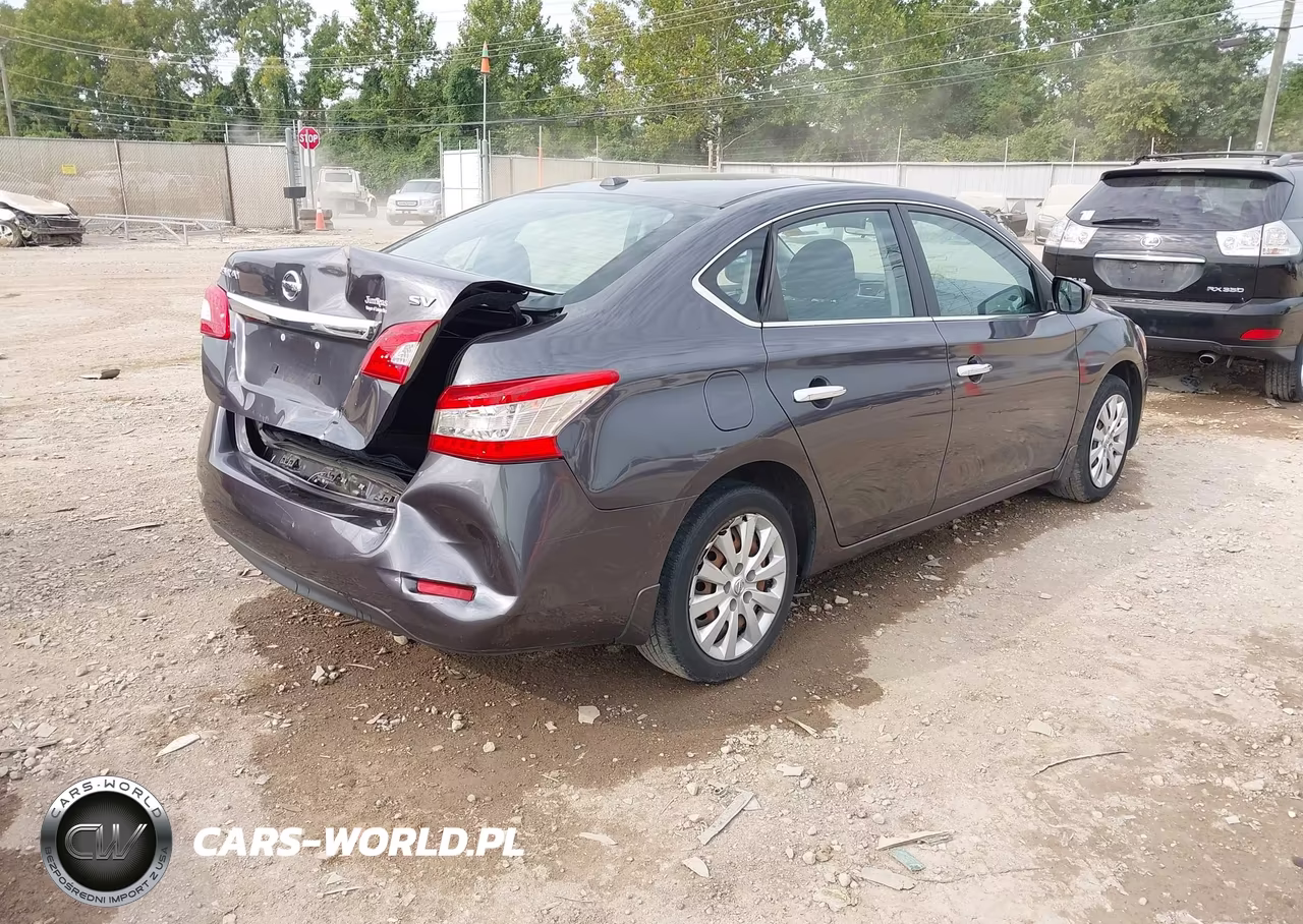 2015 Nissan Sentra Sv VIN:3N1AB7AP8FL692901 - 4