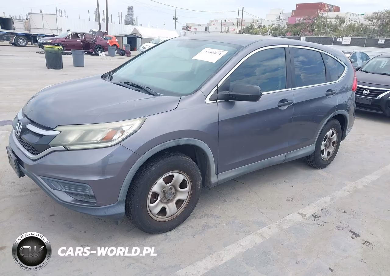 2015 Honda Cr-V Lx VIN:5J6RM3H33FL000989 - 2