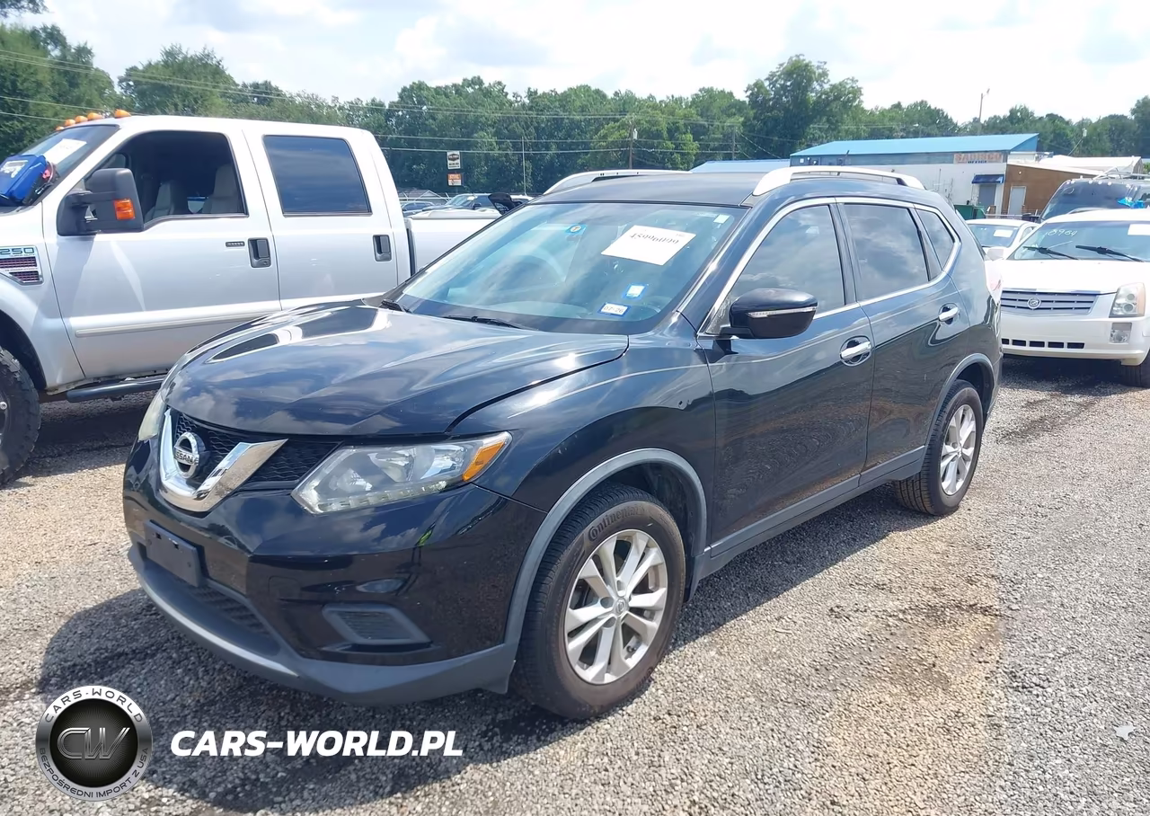2015 Nissan Rogue Sv VIN:KNMAT2MT9FP576276 - 2