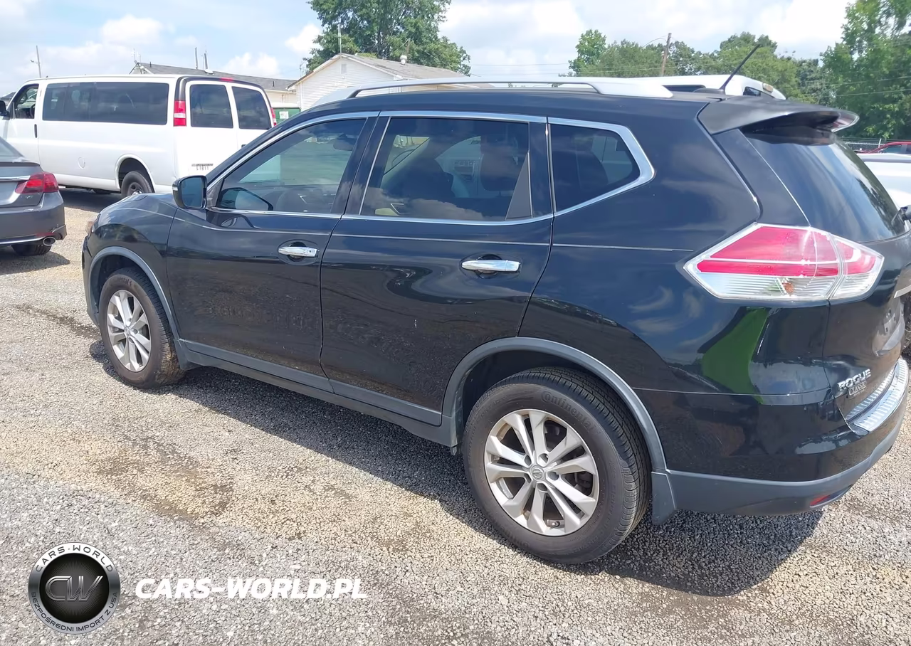2015 Nissan Rogue Sv VIN:KNMAT2MT9FP576276 - 3