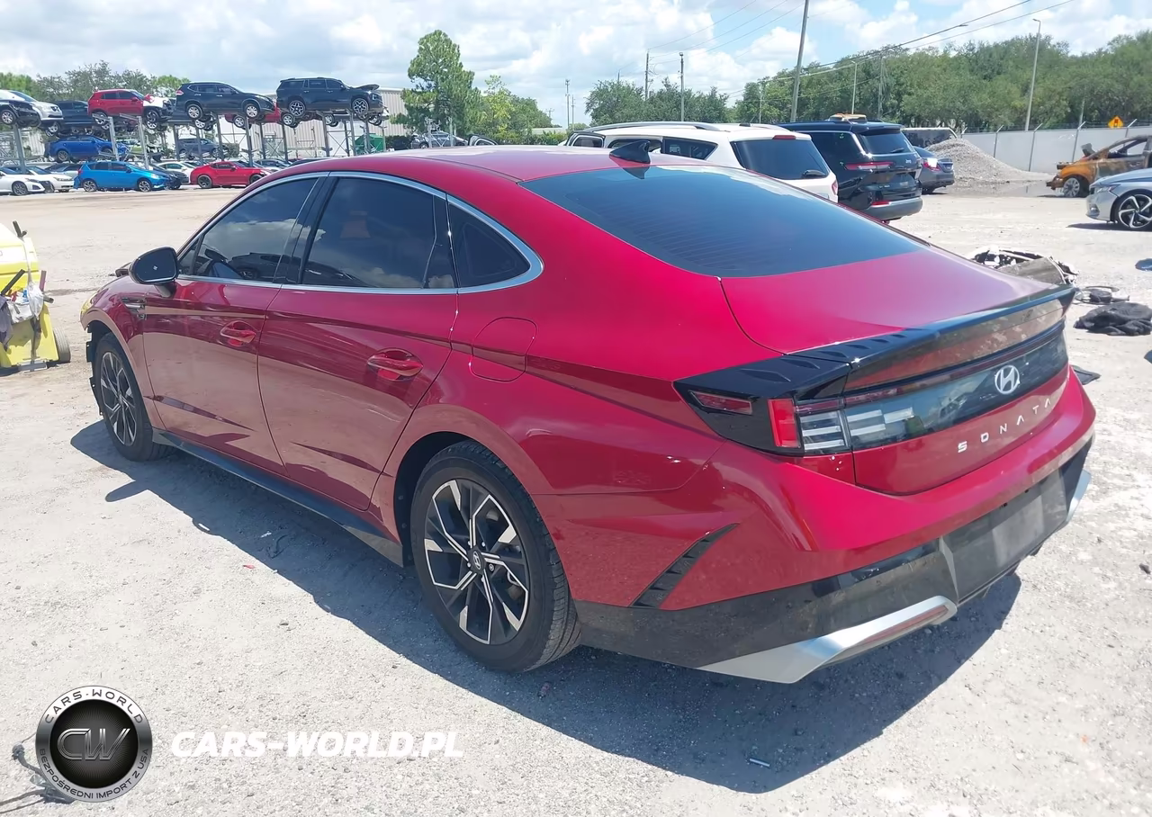 2024 Hyundai Sonata Sel VIN:KMHL64JA2RA371173 - 3