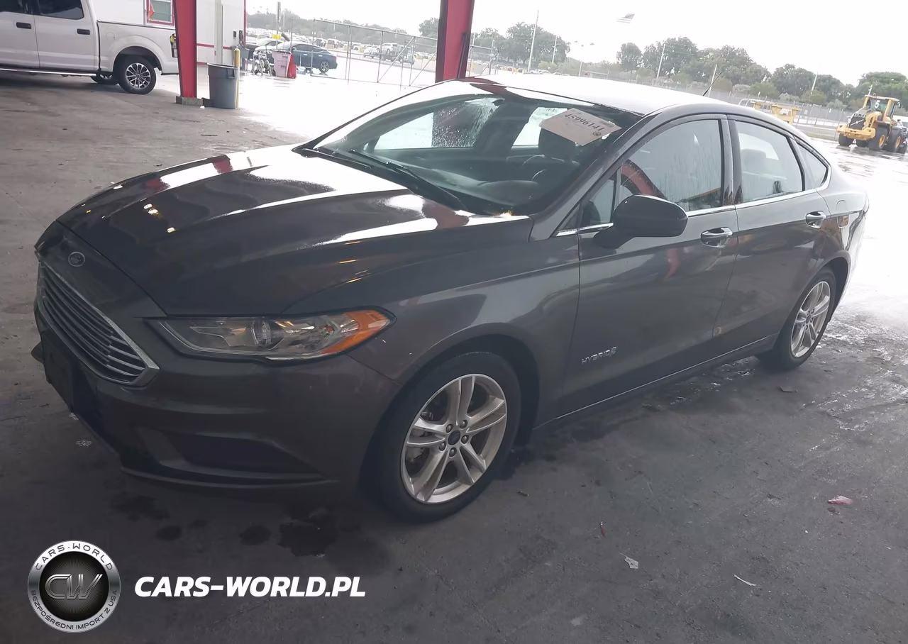 2018 Ford Fusion Hybrid S VIN:3FA6P0UU3JR271550 - 2