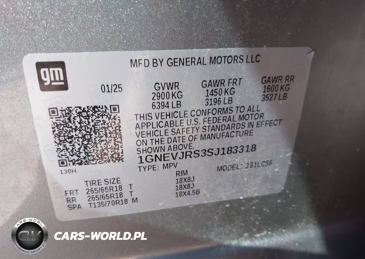 2025 Chevrolet Traverse Awd Z71 VIN:1GNEVJRS3SJ183318 - 9