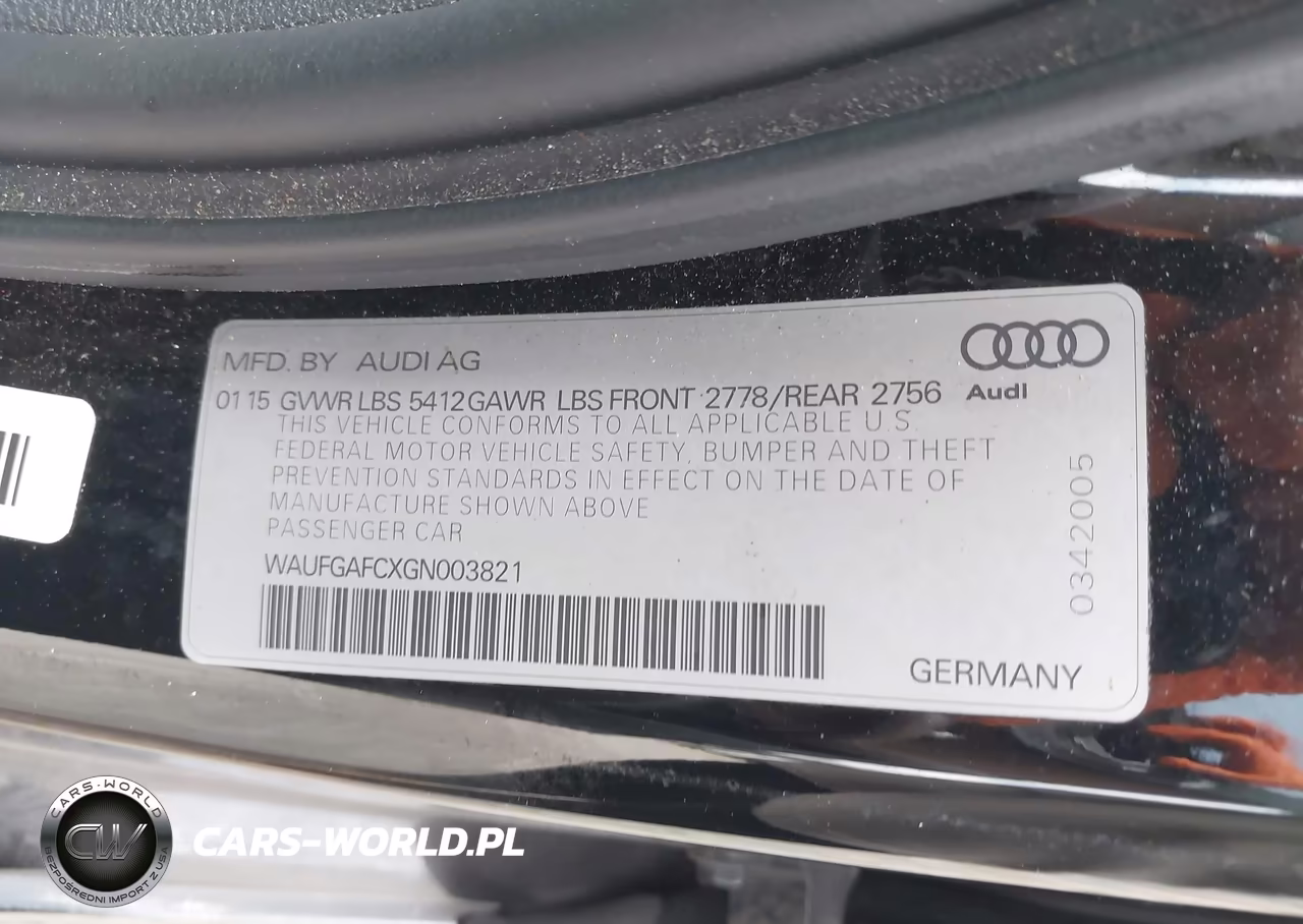 2016 Audi A6 3.0T Premium Plus VIN:WAUFGAFCXGN003821 - 9