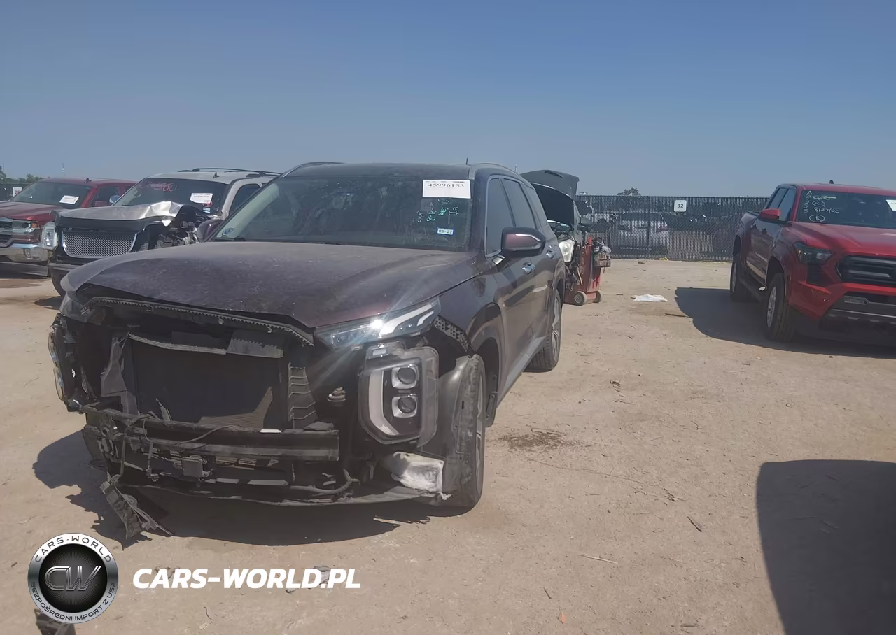 2020 Hyundai Palisade Sel VIN:KM8R34HEXLU160966 - 2