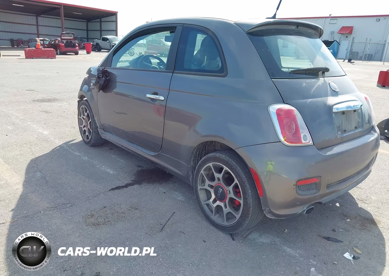2012 Fiat 500 Sport VIN:3C3CFFBR5CT332263 - 3