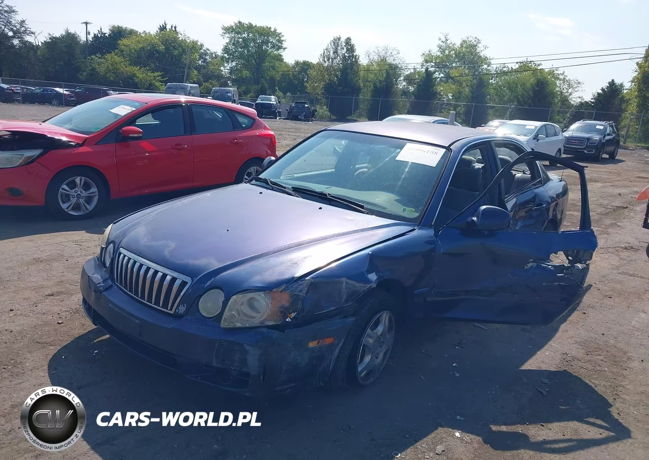2003 Kia Optima Lx-Se VIN:KNAGD126335198880 - 2