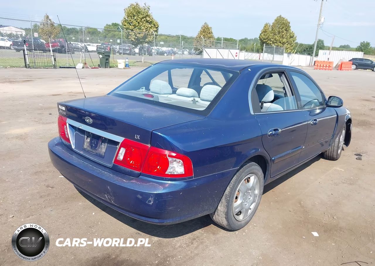 2003 Kia Optima Lx-Se VIN:KNAGD126335198880 - 4
