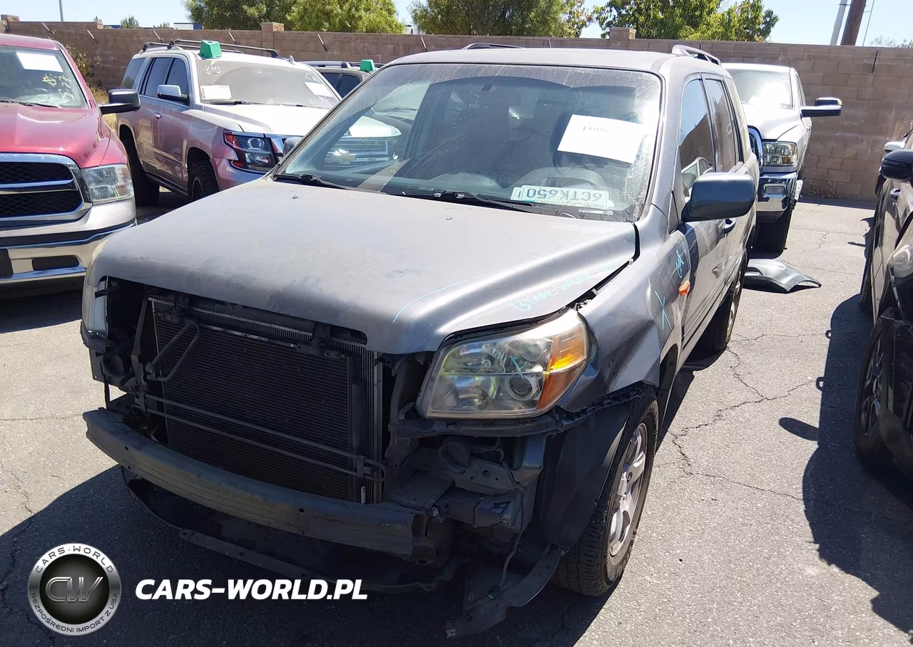 2008 Honda Pilot Se VIN:5FNYF28378B016088 - 2