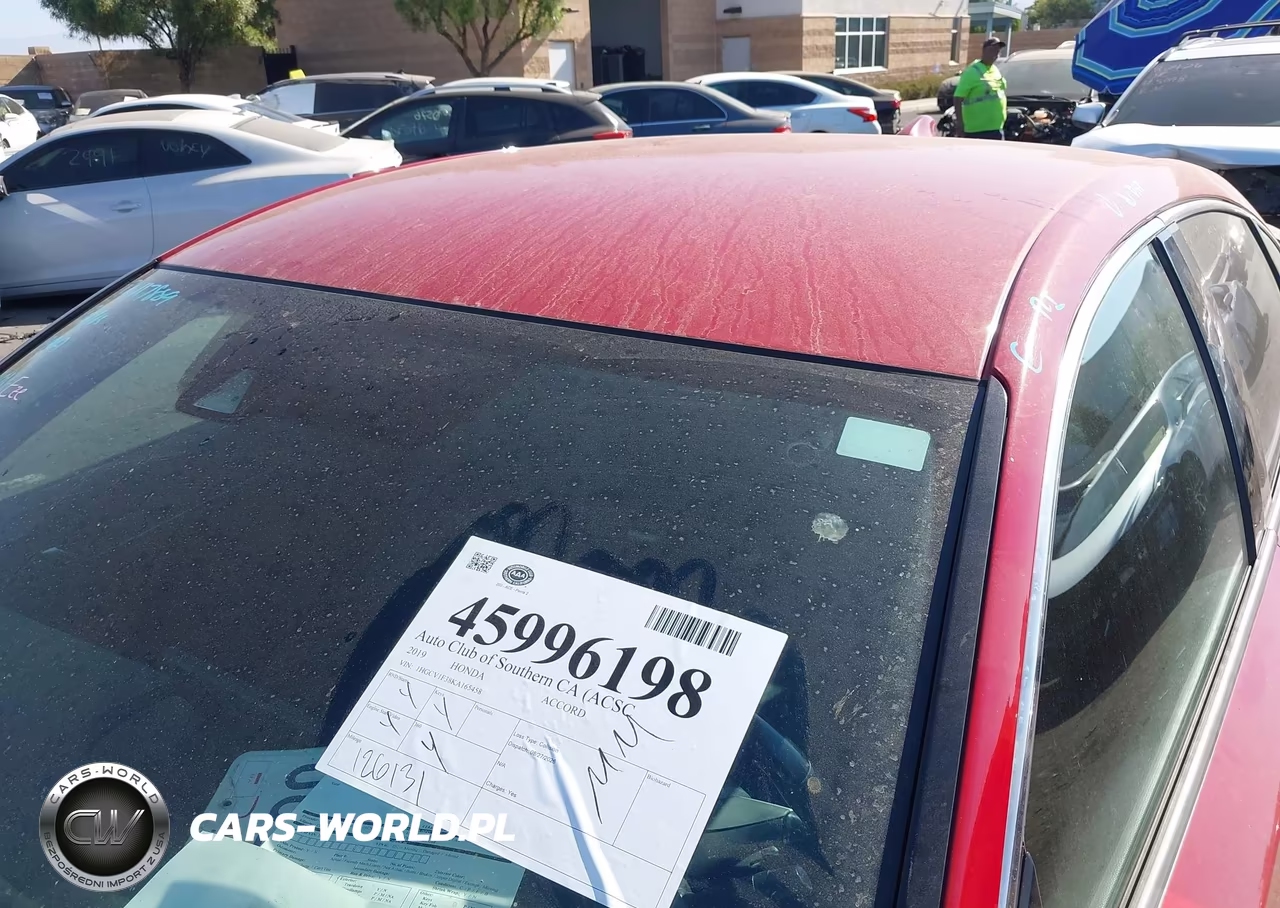 2019 Honda Accord Sport VIN:1HGCV1F38KA165458 - 18