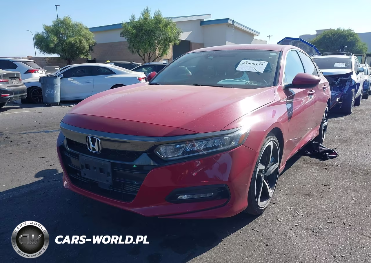 2019 Honda Accord Sport VIN:1HGCV1F38KA165458 - 2