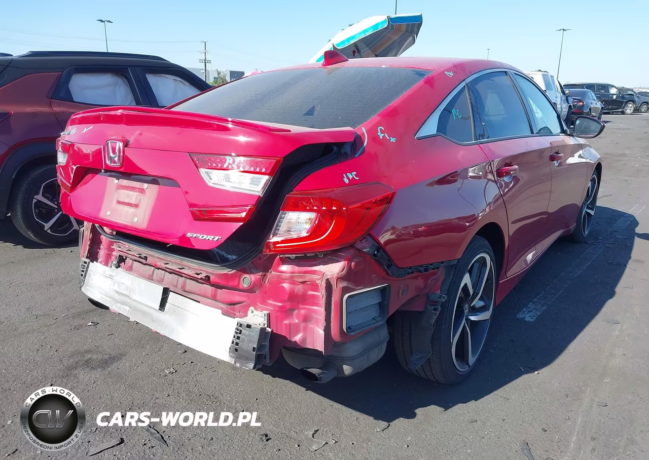 2019 Honda Accord Sport VIN:1HGCV1F38KA165458 - 4
