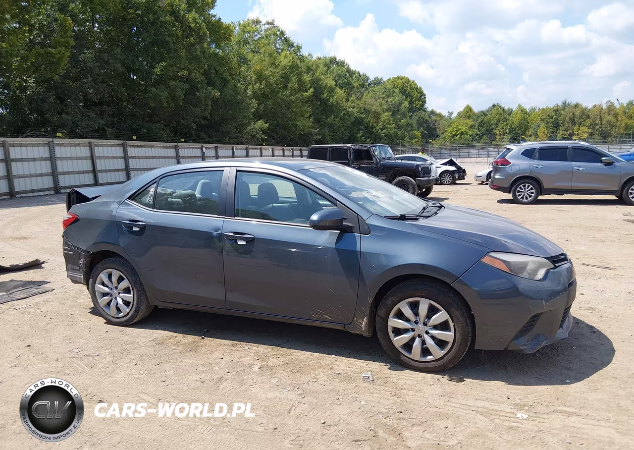 2014 Toyota Corolla Le VIN:5YFBURHE8EP167334 - 14