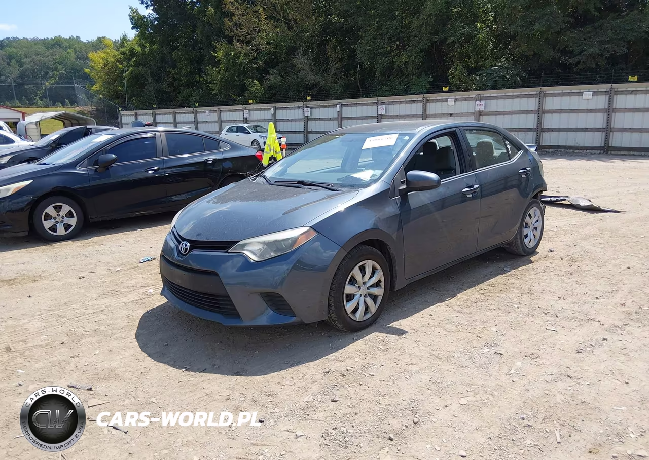 2014 Toyota Corolla Le VIN:5YFBURHE8EP167334 - 2