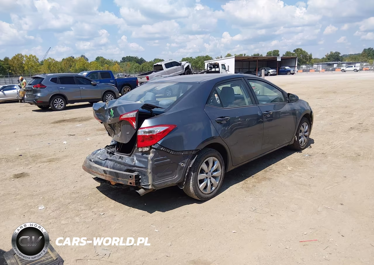 2014 Toyota Corolla Le VIN:5YFBURHE8EP167334 - 4