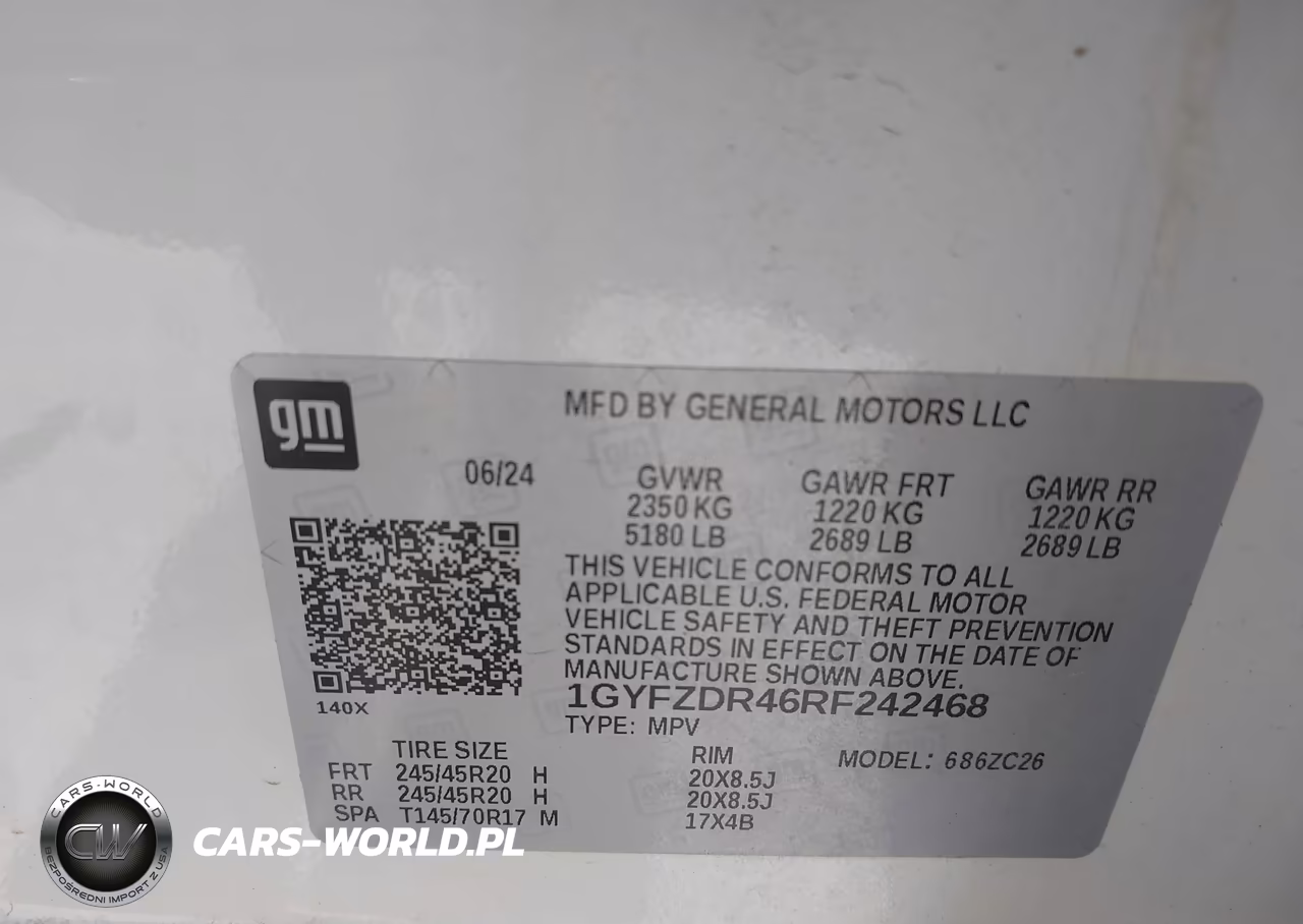 2024 Cadillac Xt4 Awd Premium Luxury VIN:1GYFZDR46RF242468 - 9