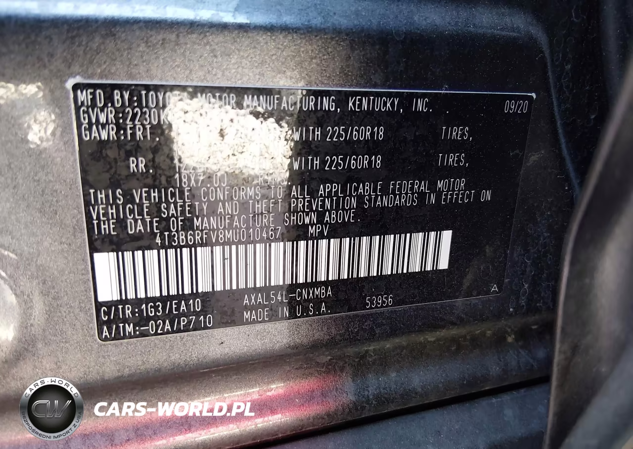 2021 Toyota Rav4 Hybrid Xle Premium VIN:4T3B6RFV8MU010467 - 9