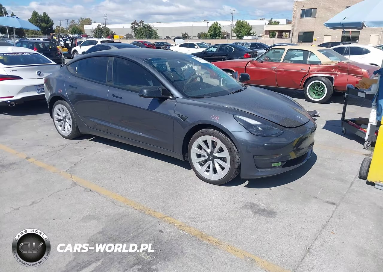 2022 Tesla Model 3 Rear-Wheel Drive VIN:5YJ3E1EA6NF296642 - 1