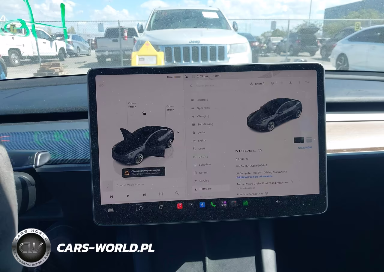 2022 Tesla Model 3 Rear-Wheel Drive VIN:5YJ3E1EA6NF296642 - 18