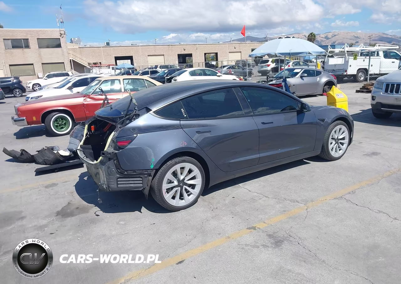 2022 Tesla Model 3 Rear-Wheel Drive VIN:5YJ3E1EA6NF296642 - 4