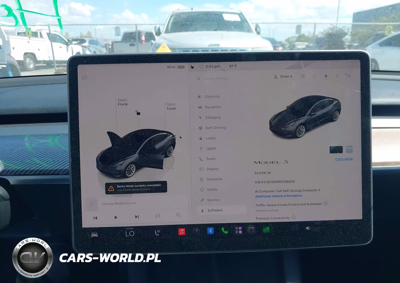 2022 Tesla Model 3 Rear-Wheel Drive VIN:5YJ3E1EA6NF296642 - 7