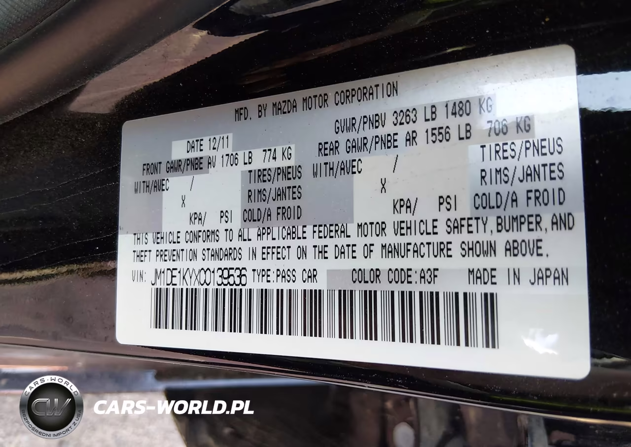 2012 Mazda Mazda2 Sport VIN:JM1DE1KYXC0139536 - 9