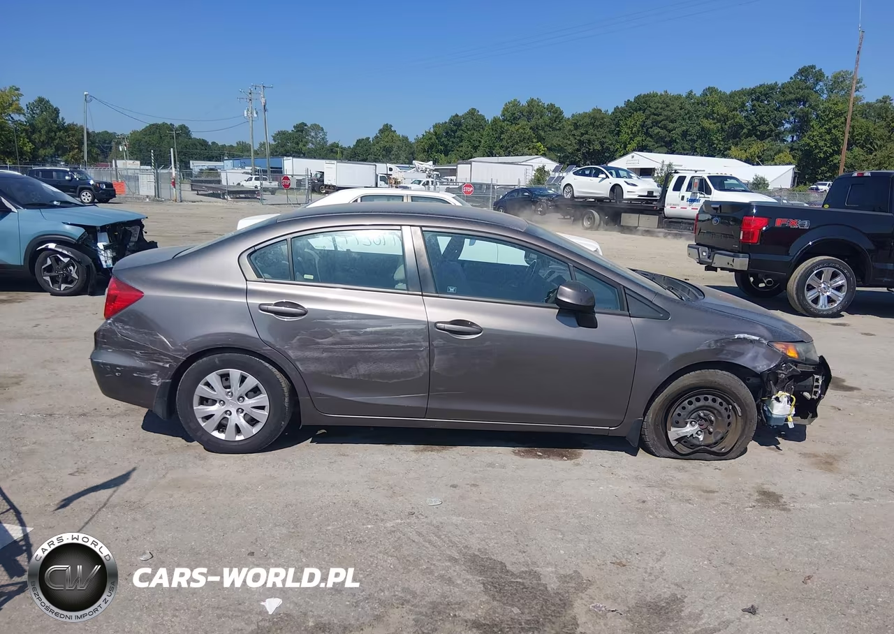 2012 Honda Civic Lx VIN:19XFB2F58CE065094 - 13