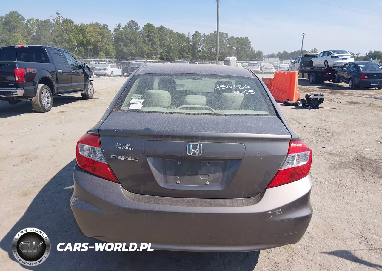 2012 Honda Civic Lx VIN:19XFB2F58CE065094 - 16