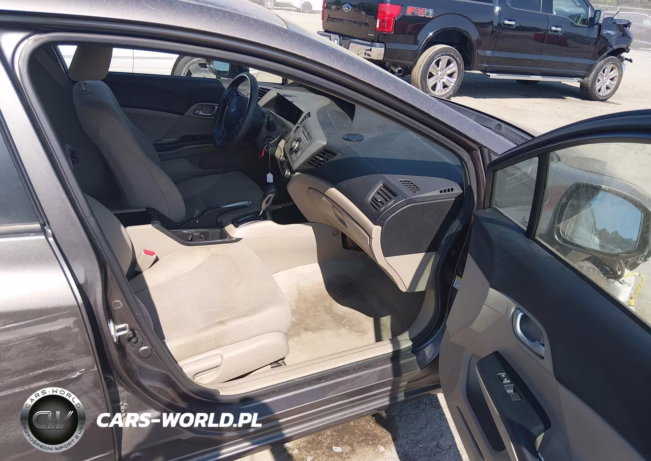 2012 Honda Civic Lx VIN:19XFB2F58CE065094 - 5