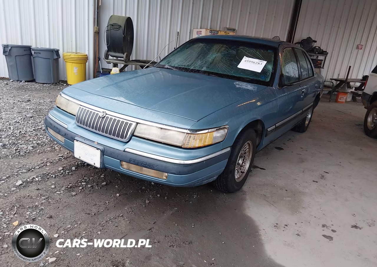 1993 Mercury Grand Marquis Ls VIN:2MELM75W4PX666098 - 2