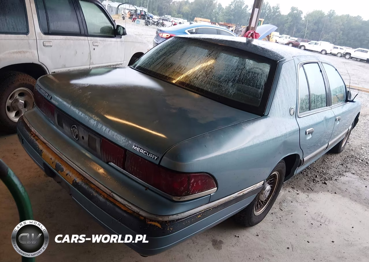 1993 Mercury Grand Marquis Ls VIN:2MELM75W4PX666098 - 4