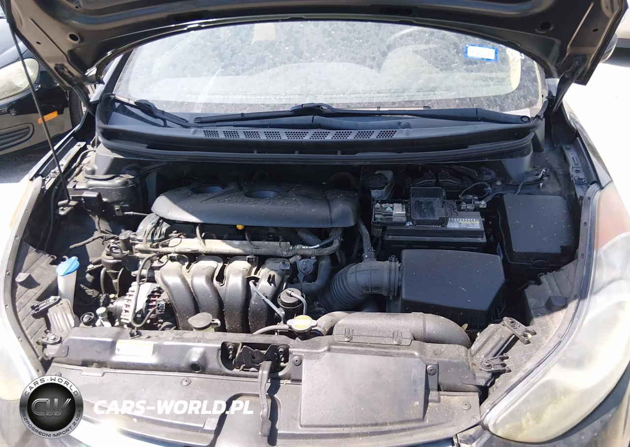 2013 Hyundai Elantra Gls VIN:5NPDH4AE9DH186187 - 10