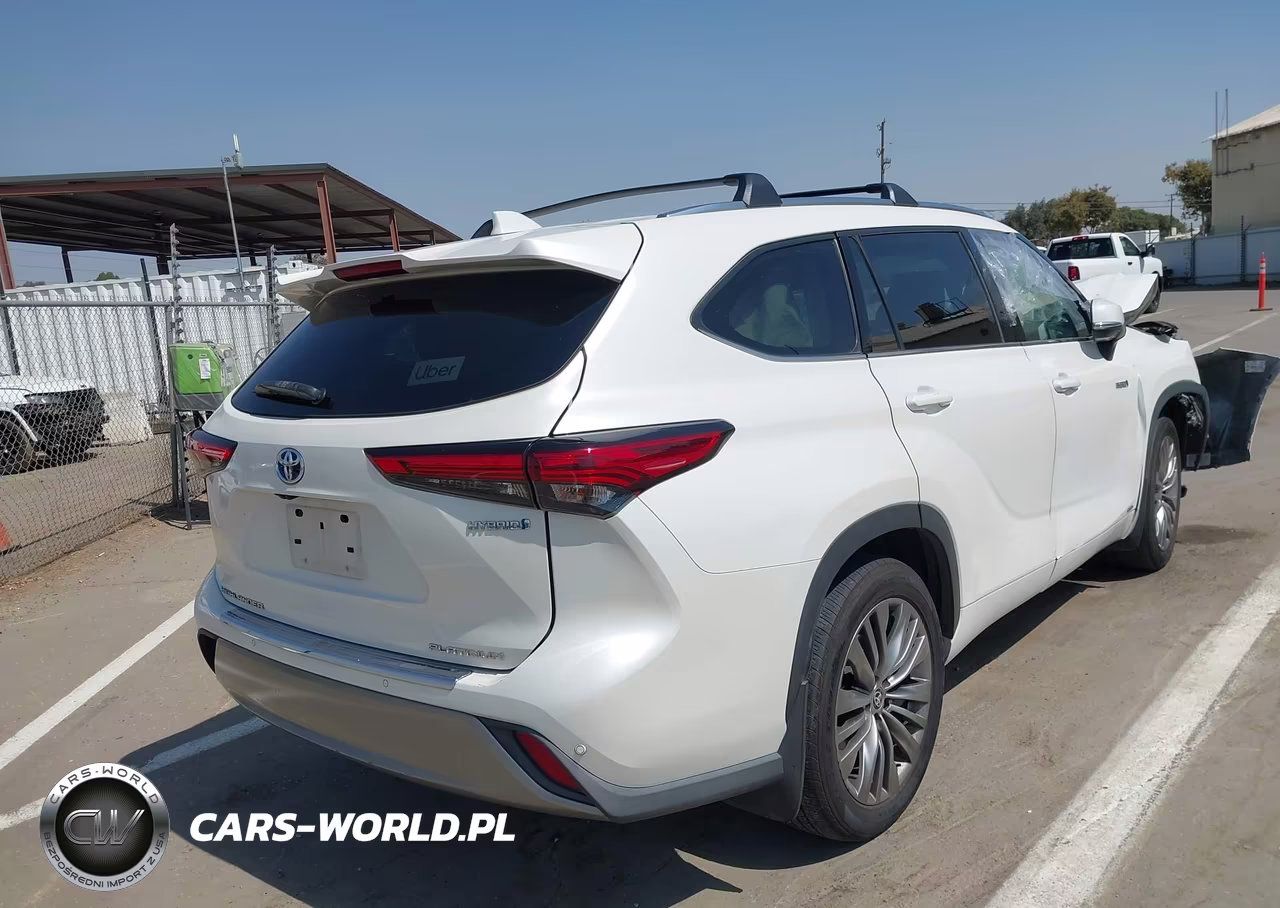 2020 Toyota Highlander Hybrid Platinum VIN:5TDEBRCH1LS010088 - 4