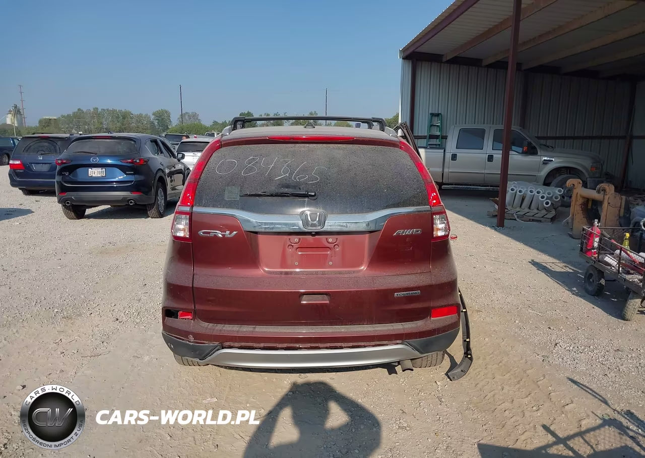 2015 Honda Cr-V Touring VIN:5J6RM4H98FL084365 - 16
