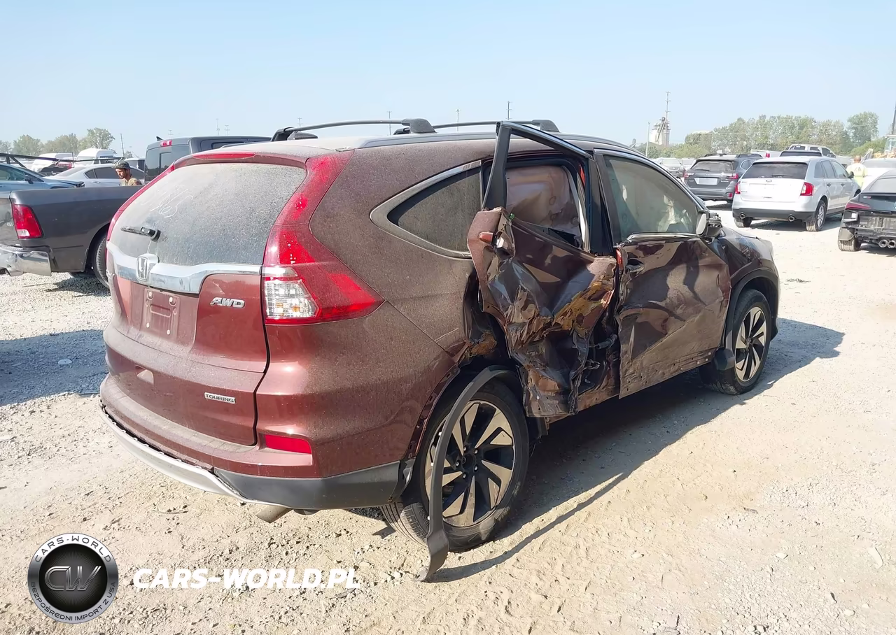 2015 Honda Cr-V Touring VIN:5J6RM4H98FL084365 - 4